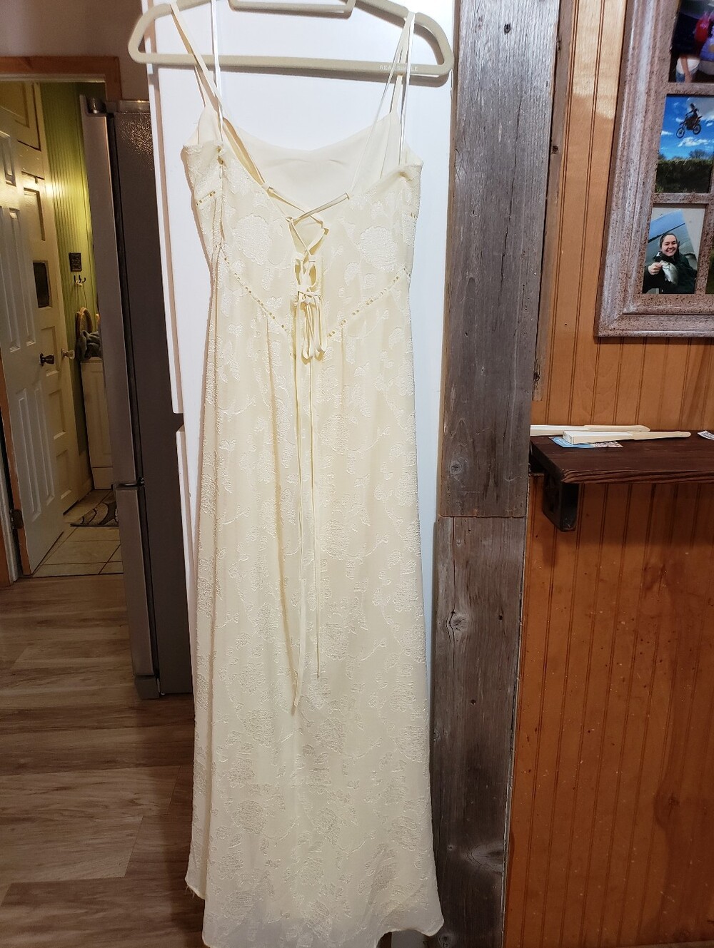 Princess Polly South Of France Pastel Yellow Maxi Dress Corset Lace Up Back 10 - Picture 2 of 3